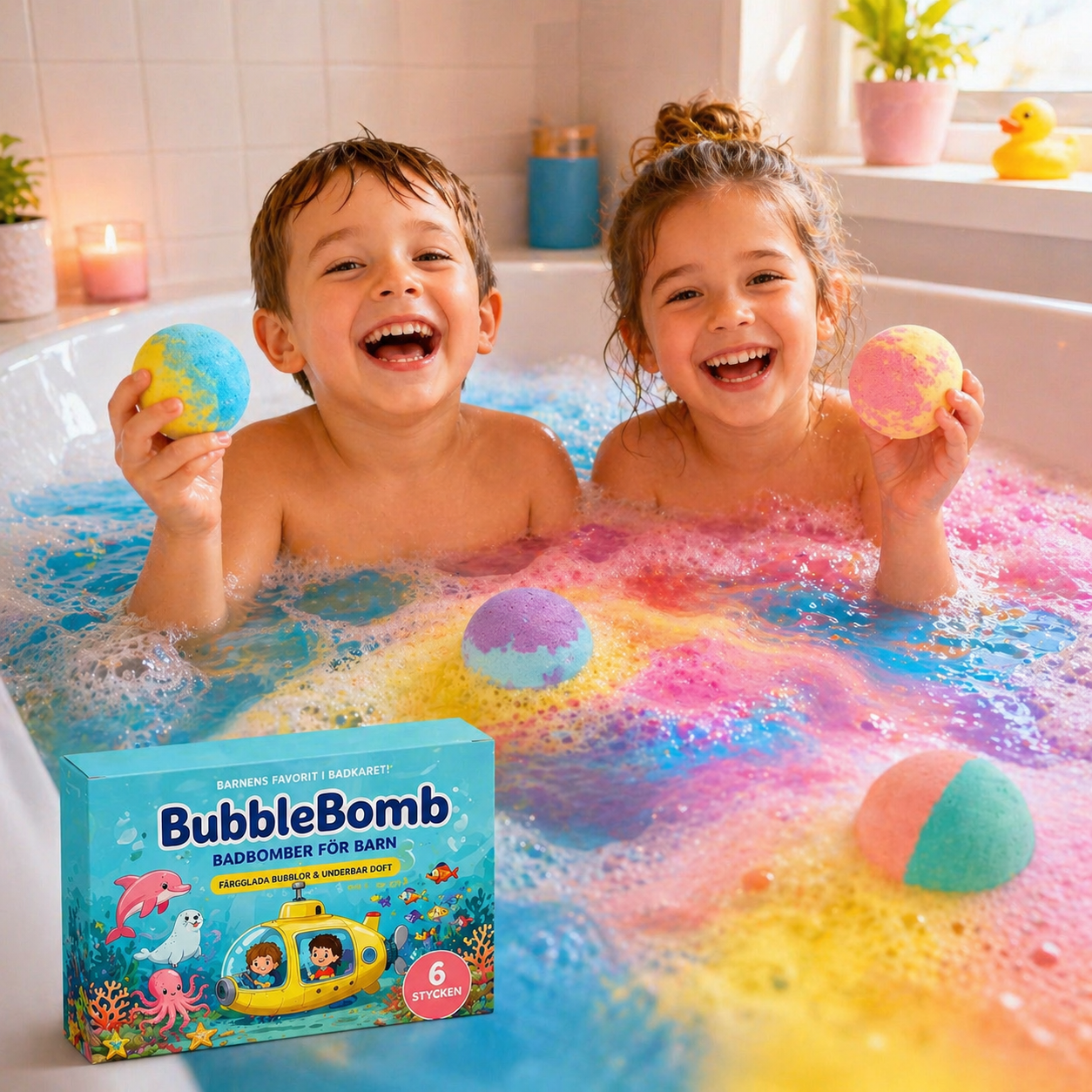 BubbleBomb | Kylpypommi yllätyksellä