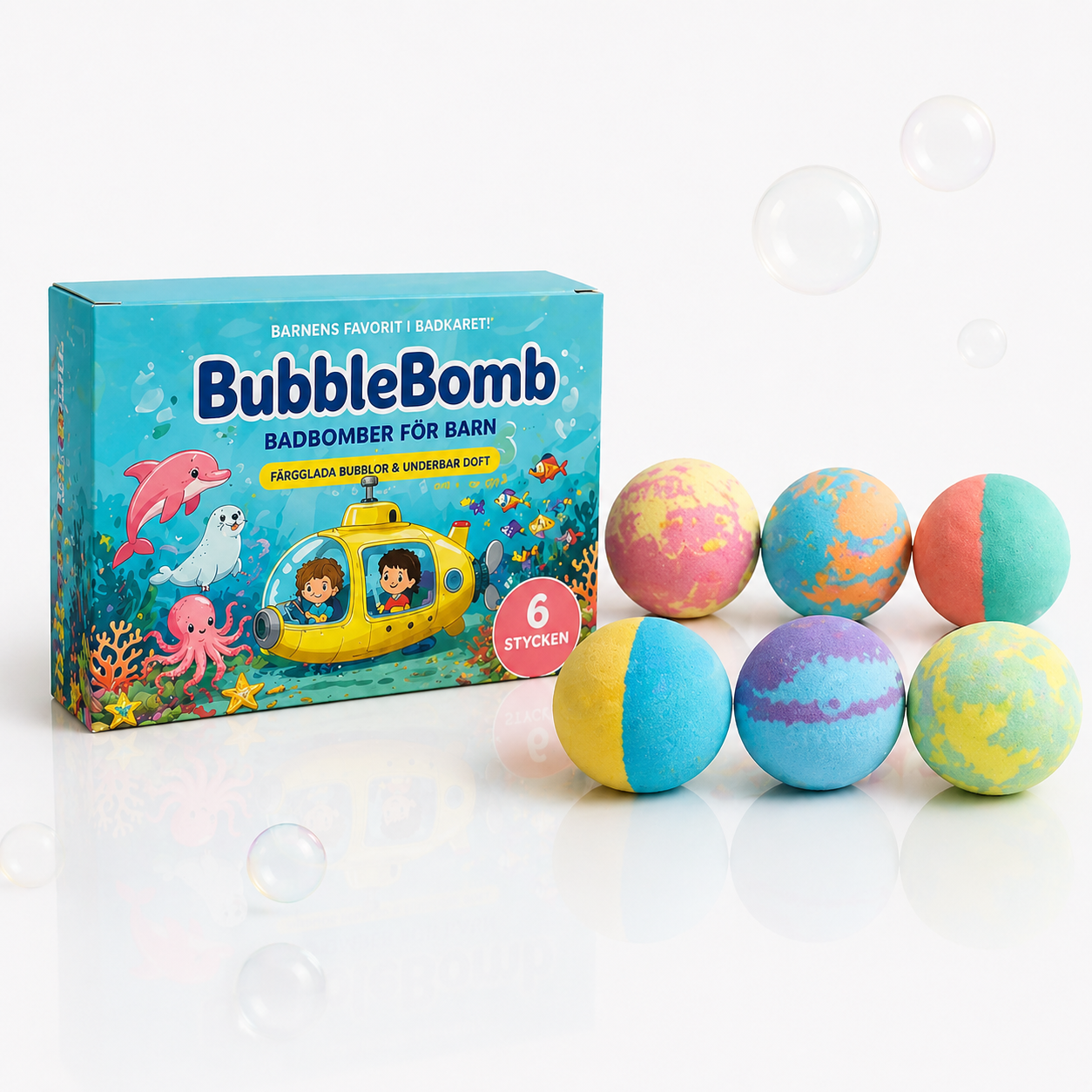 BubbleBomb | Kylpypommi yllätyksellä
