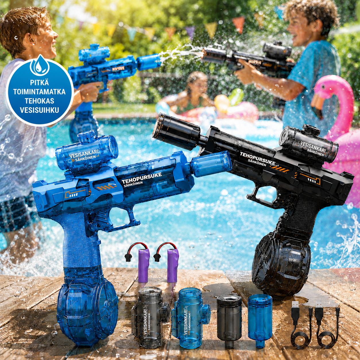 WaterFun – Sähköinen vesipyssy